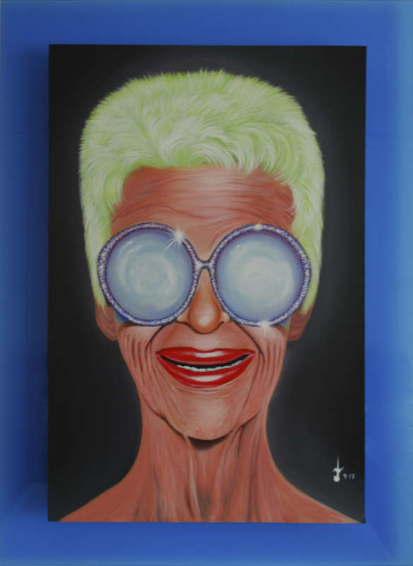 Lakshmi Mohanbabu Framed Iris Vision  Iris apfel the inimitable  style icon at 96 who blends the old and the new, east and west to create her own. An inspiration to anyone of any age. 